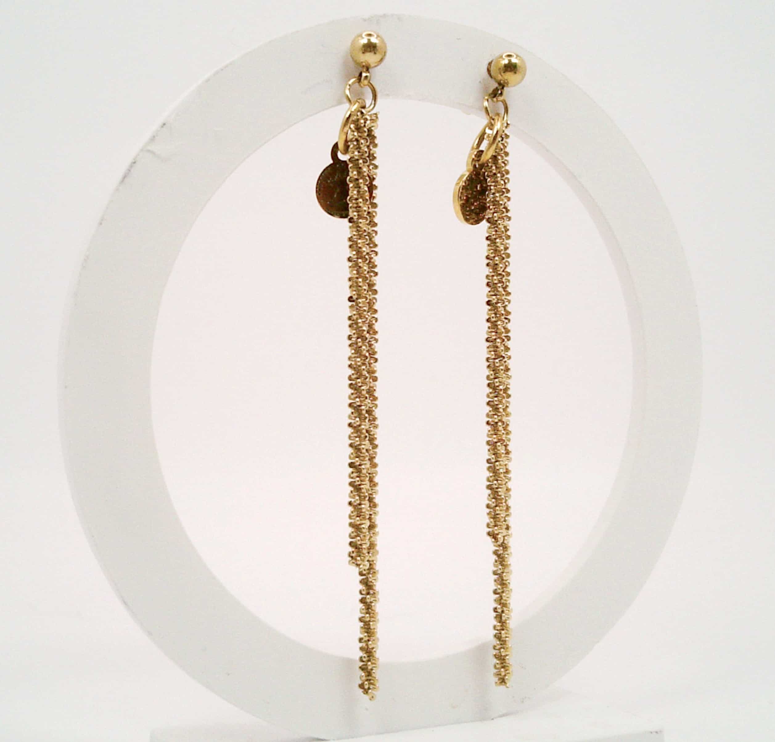 Boucles d'oreilles Jade